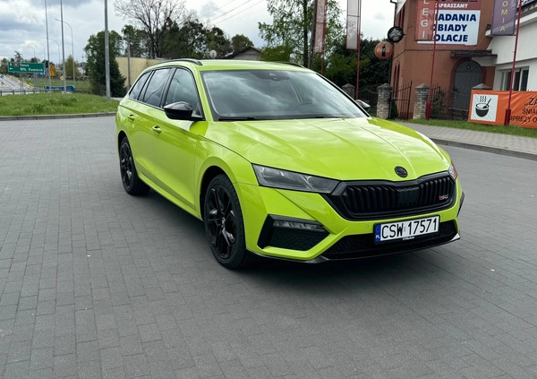 Skoda Octavia cena 95500 przebieg: 35000, rok produkcji 2020 z Mszana Dolna małe 67